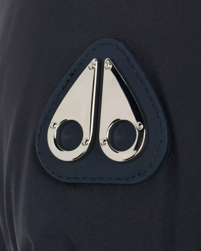 Belle Dune korte pufferjas met schapenvachtrand