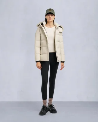 Cloud Shearling Trim 3Q-jas