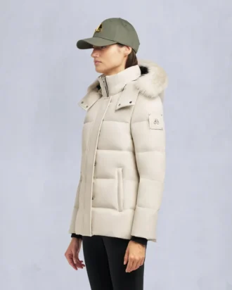 Cloud Shearling Trim 3Q-jas