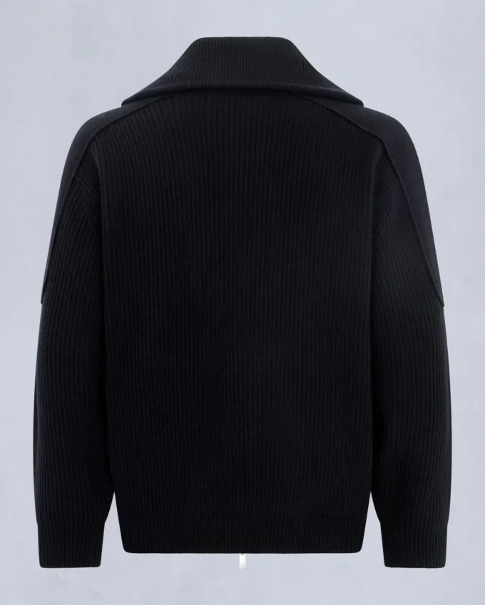 Colson sweater met volledige ritssluiting
