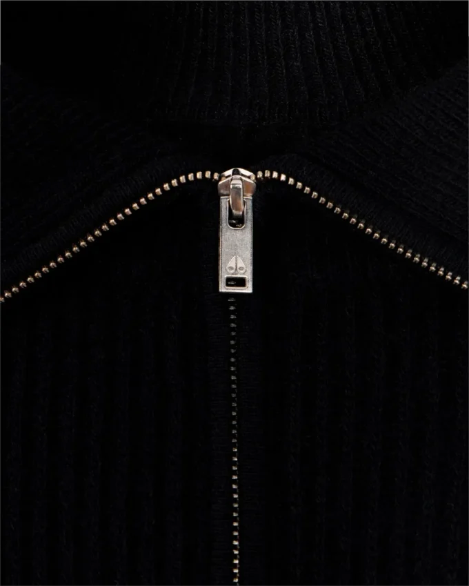 Colson sweater met volledige ritssluiting