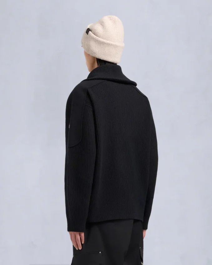 Colson sweater met volledige ritssluiting