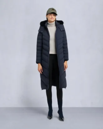 Cooper Lake parka met schapenvachtrand