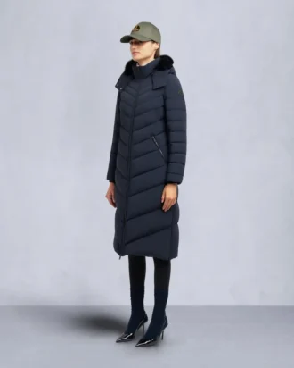 Cooper Lake parka met schapenvachtrand