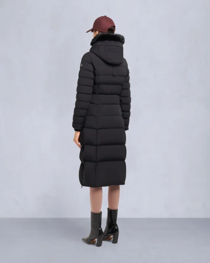 Cooper Lake parka met schapenvachtrand