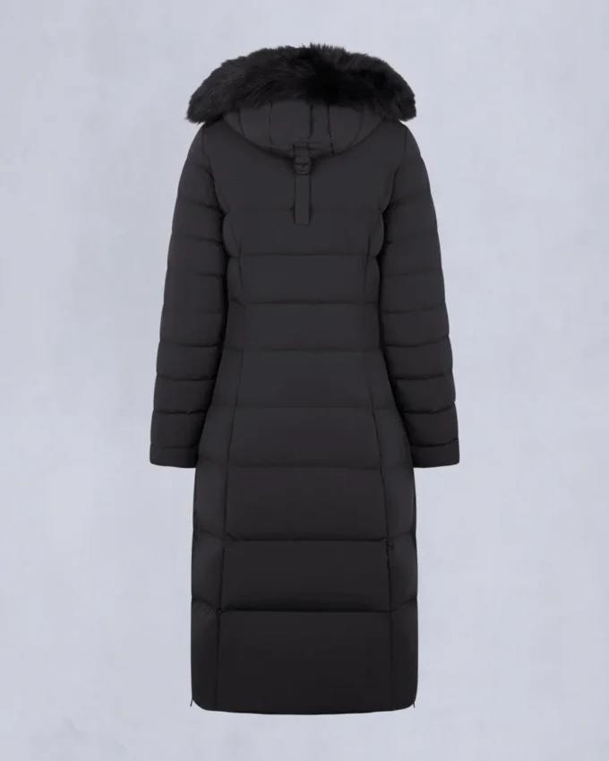 Cooper Lake parka met schapenvachtrand