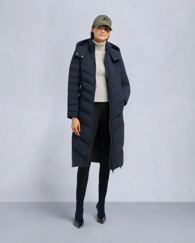 Cooper Lake parka met schapenvachtrand