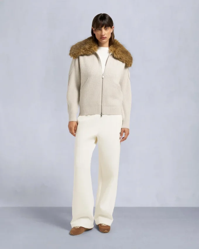 Corina sweater met volledige ritssluiting