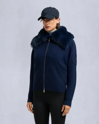 Corina sweater met volledige ritssluiting