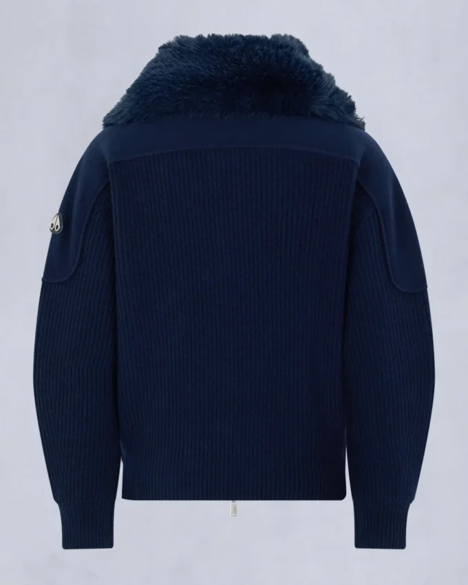 Corina sweater met volledige ritssluiting