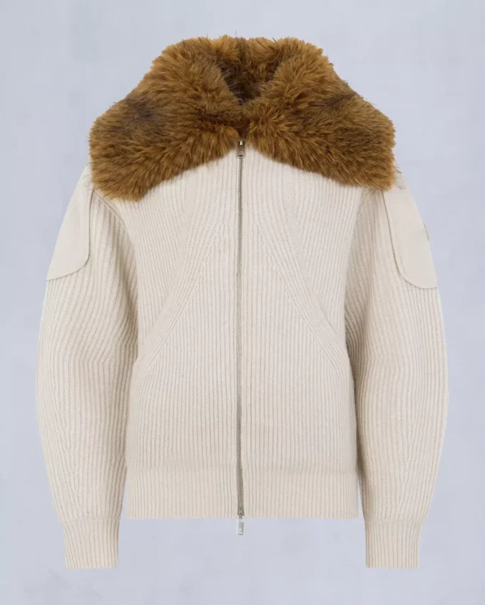 Corina sweater met volledige ritssluiting