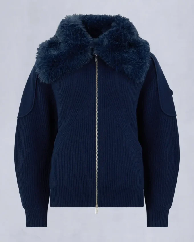 Corina sweater met volledige ritssluiting