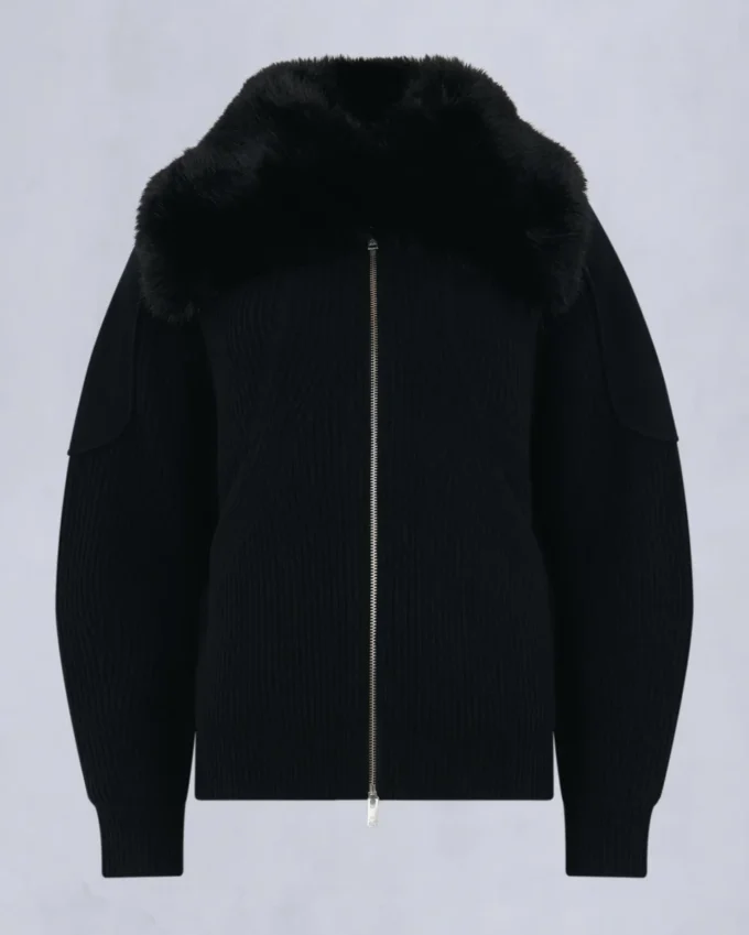 Corina sweater met volledige ritssluiting