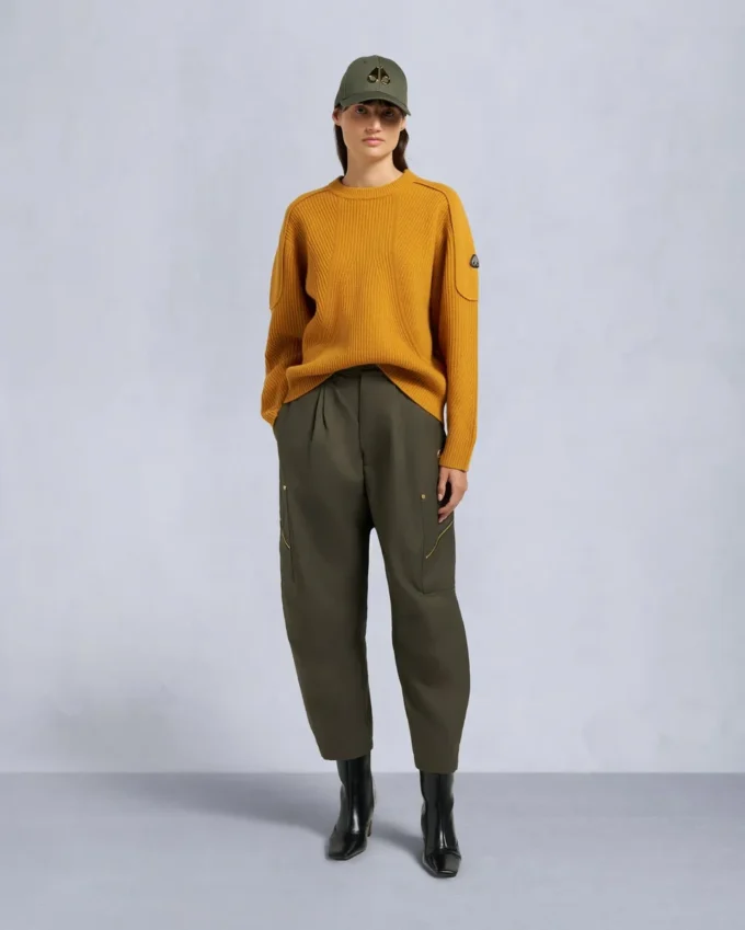 Corina trui met ronde hals