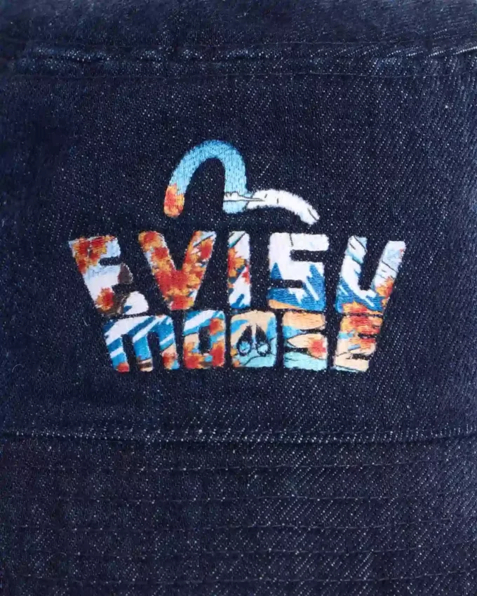 Evisu X Moose Denim Bucket Hat
