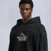 Evisu X Moose pullover hoodie