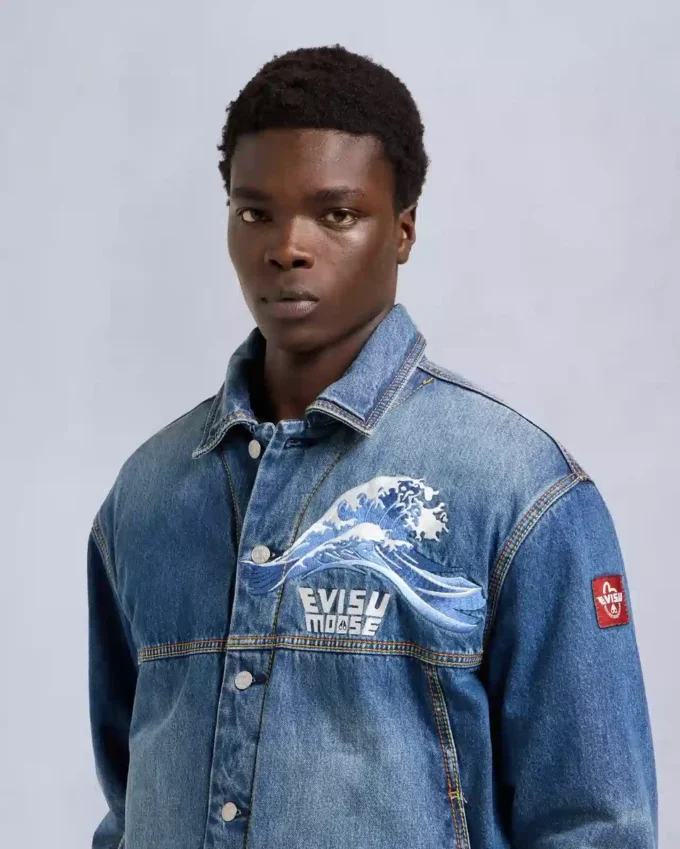 Evisu X Moose spijkerjas