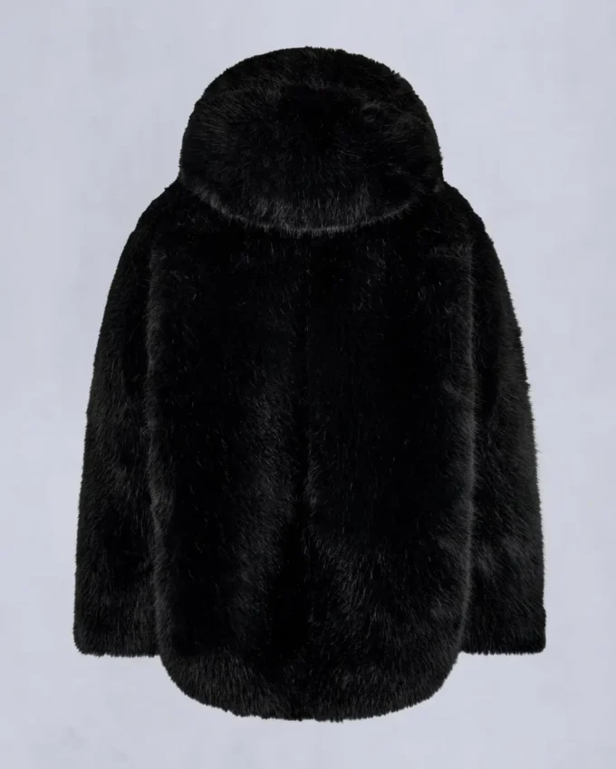 Gold Series Jade jas van imitatiebont