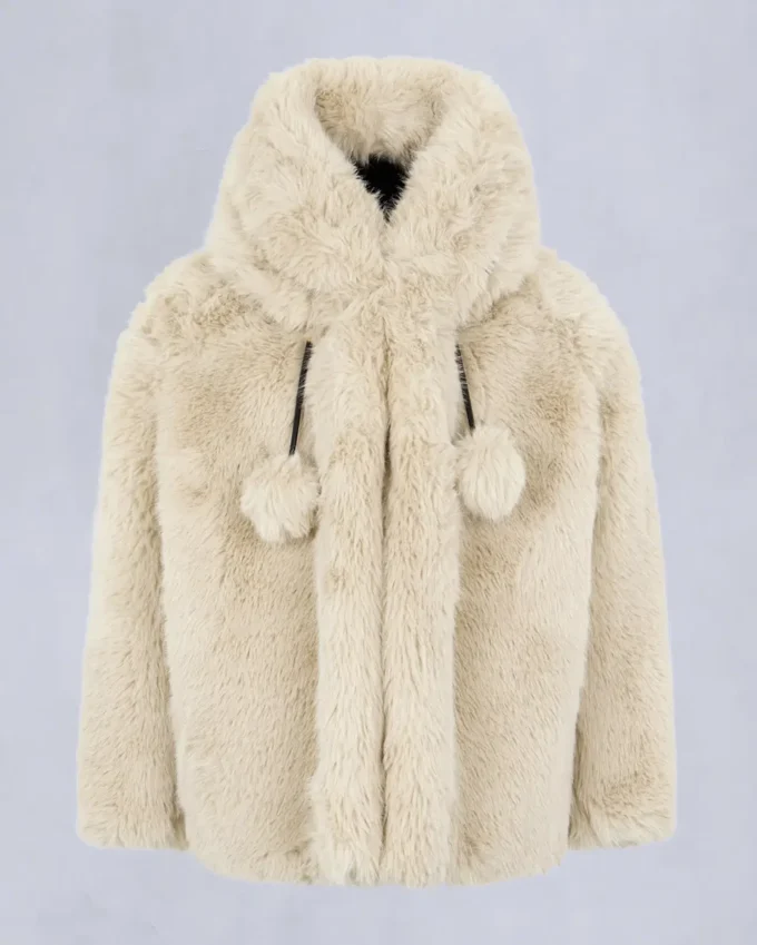 Gold Series Jade jas van imitatiebont