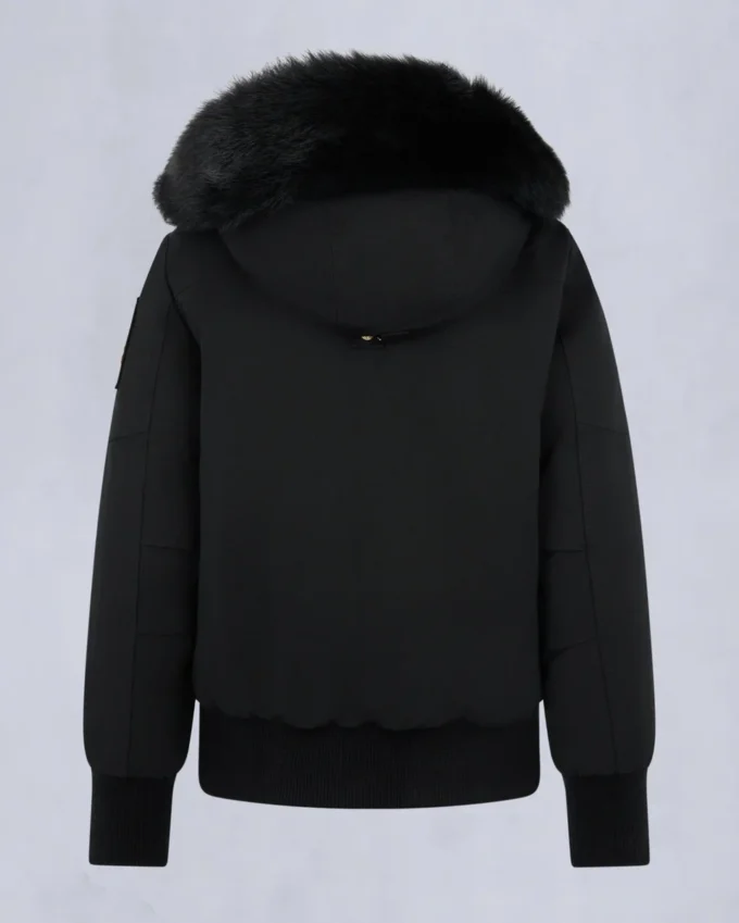 Gold Series Original Sainte Flavie bomberjack met schapenvachtrand