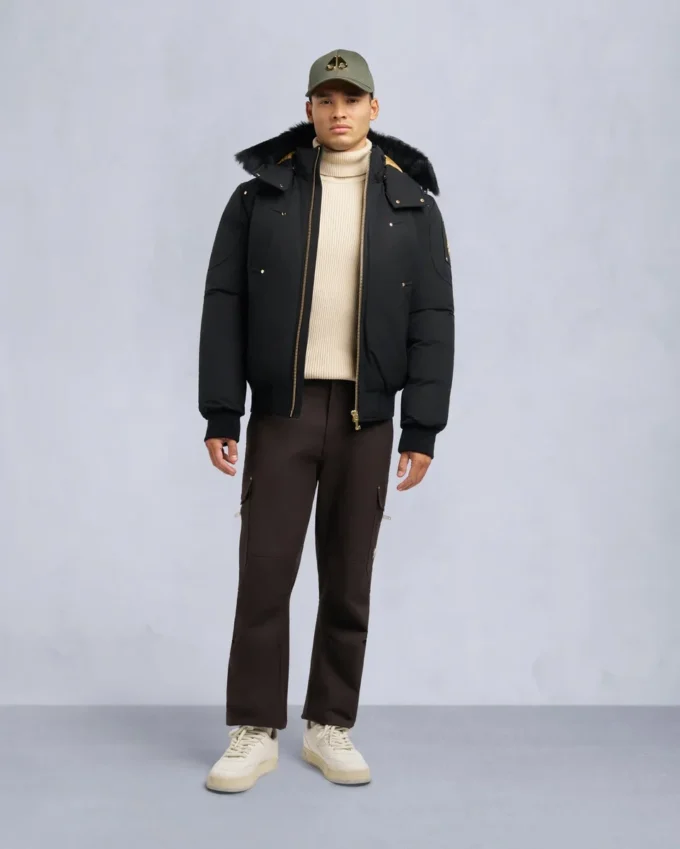 Gold Series Original Shearling Trim Ballistic Bomber