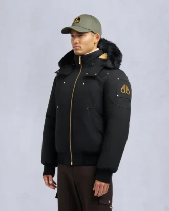 Gold Series Original Shearling Trim Ballistic Bomber