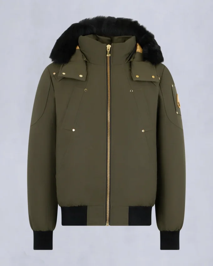 Gold Series Original Shearling Trim Ballistic Bomber