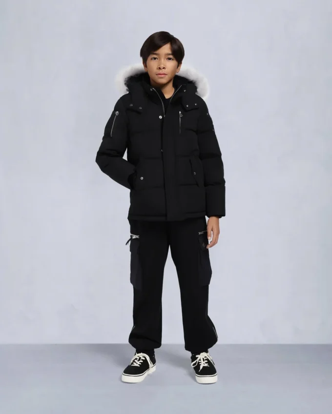 Kinder unisex Original Shearling Trim 3Q-jas