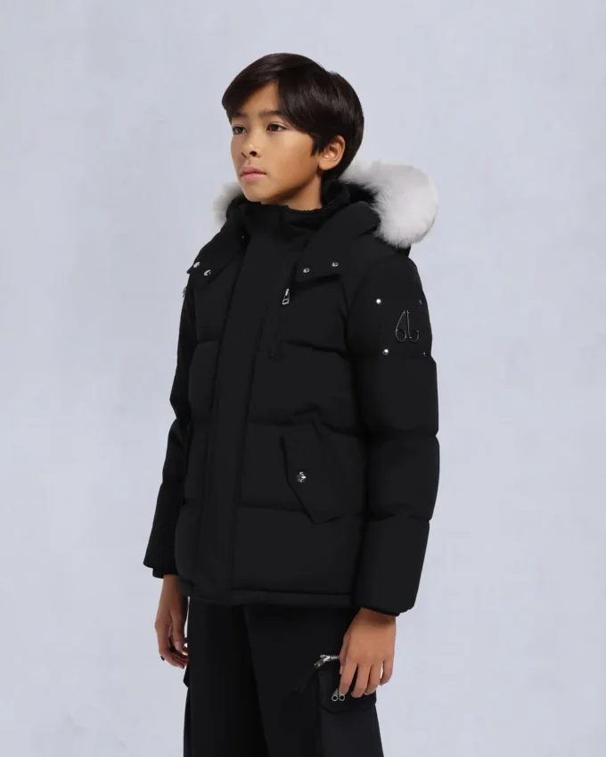 Kinder unisex Original Shearling Trim 3Q-jas