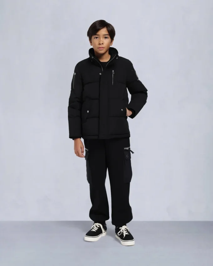 Kinder unisex Original Shearling Trim 3Q-jas