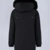 Kinderparka met schapenvachtrand, unisex