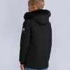 Kinderparka met schapenvachtrand, unisex