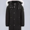Kinderparka met schapenvachtrand, unisex