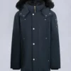 Kinderparka met schapenvachtrand, unisex