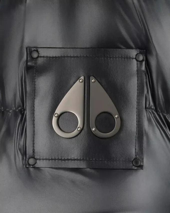 Kings Puffer-jas met schapenvachtrand