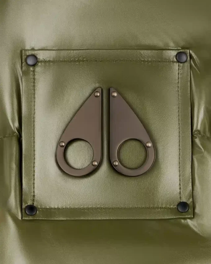 Kings Puffer-jas met schapenvachtrand