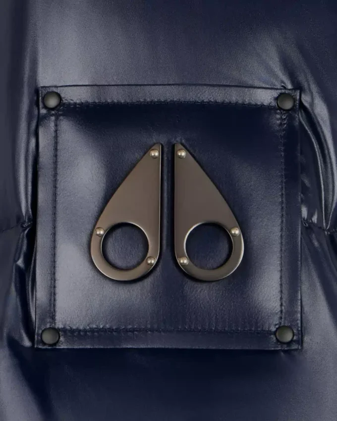 Kings Puffer-jas met schapenvachtrand