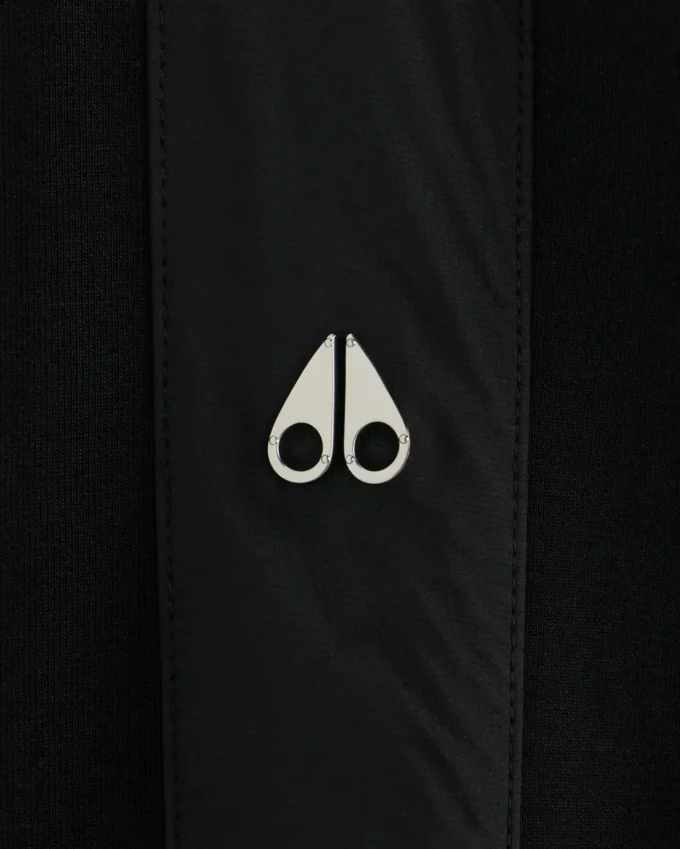 Mix Media sweatshirt met ronde hals