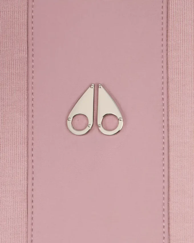 Mix Media sweatshirt met ronde hals