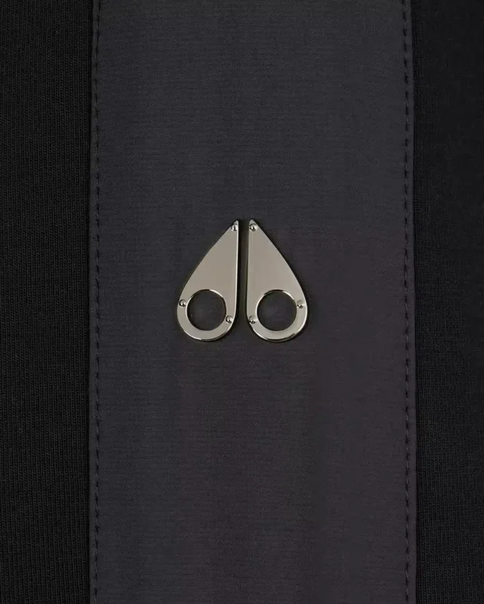 Mix Media-trui met kwartritssluiting