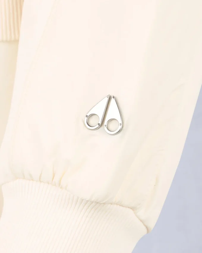 Mixmedia pullover hoodie