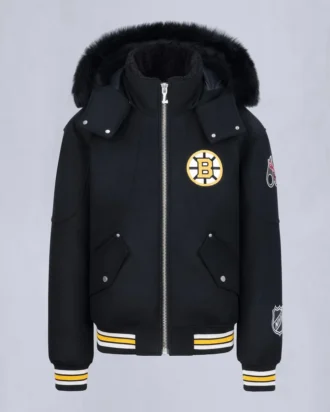 Nhl X Moose Knuckles Bruins bomberjack