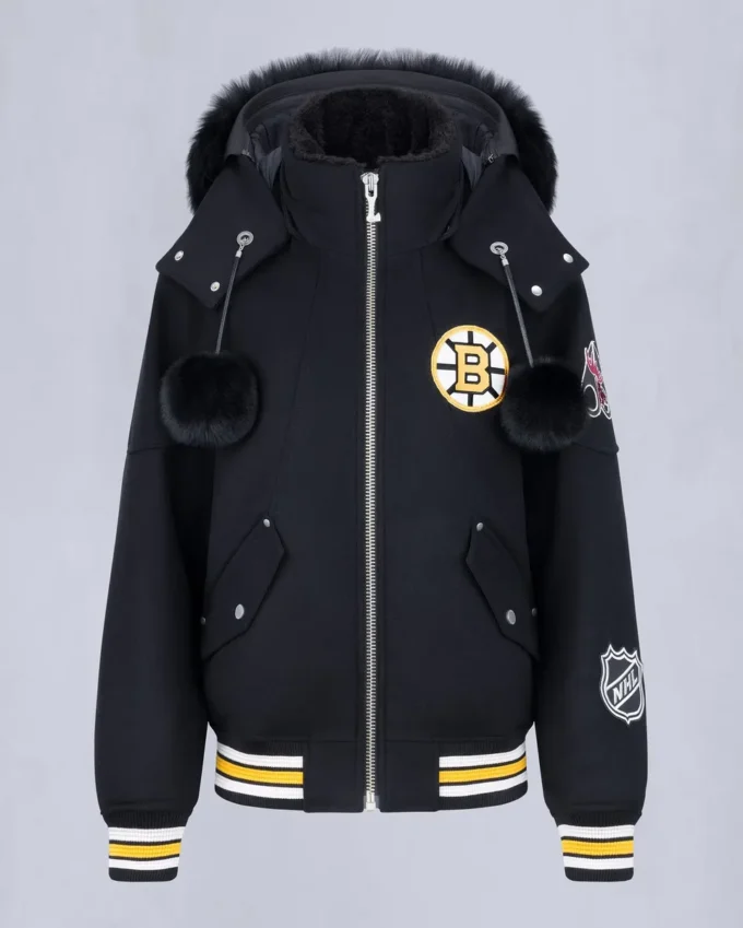 Nhl X Moose Knuckles Bruins bomberjack