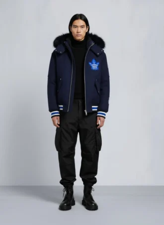 Nhl X Moose Knuckles Maple Leafs bomberjack