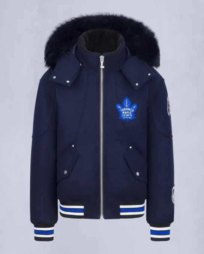 Nhl X Moose Knuckles Maple Leafs bomberjack