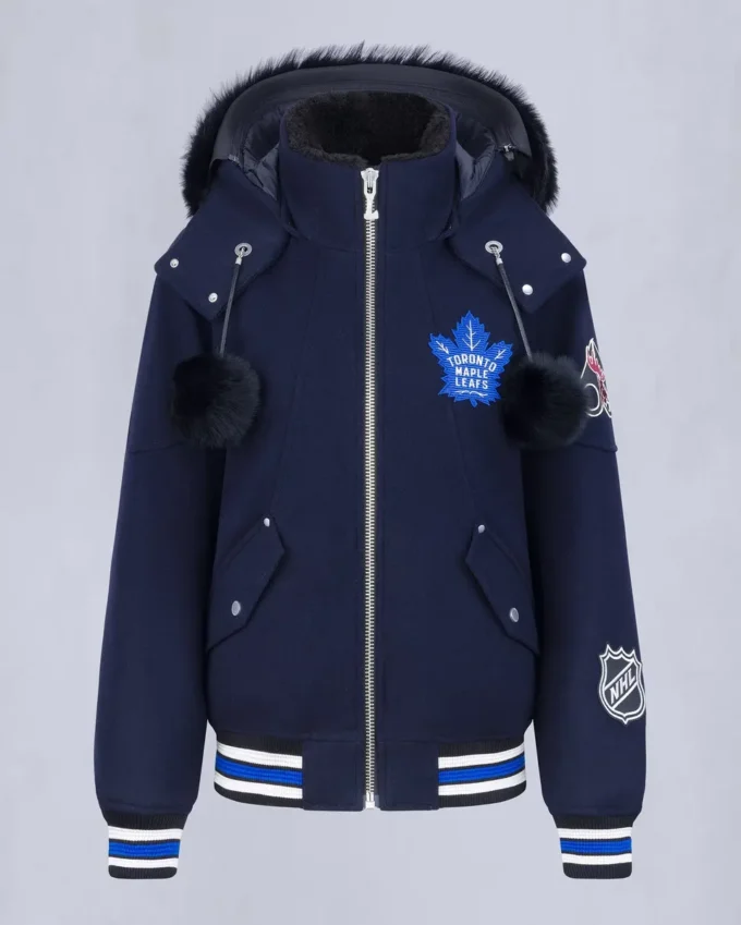 Nhl X Moose Knuckles Maple Leafs bomberjack