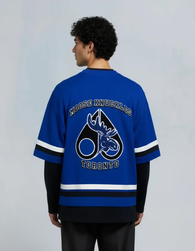 Nhl X Moose Knuckles Maple Leafs T-shirt