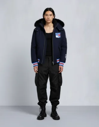 Nhl X Moose Knuckles Rangers bomberjack