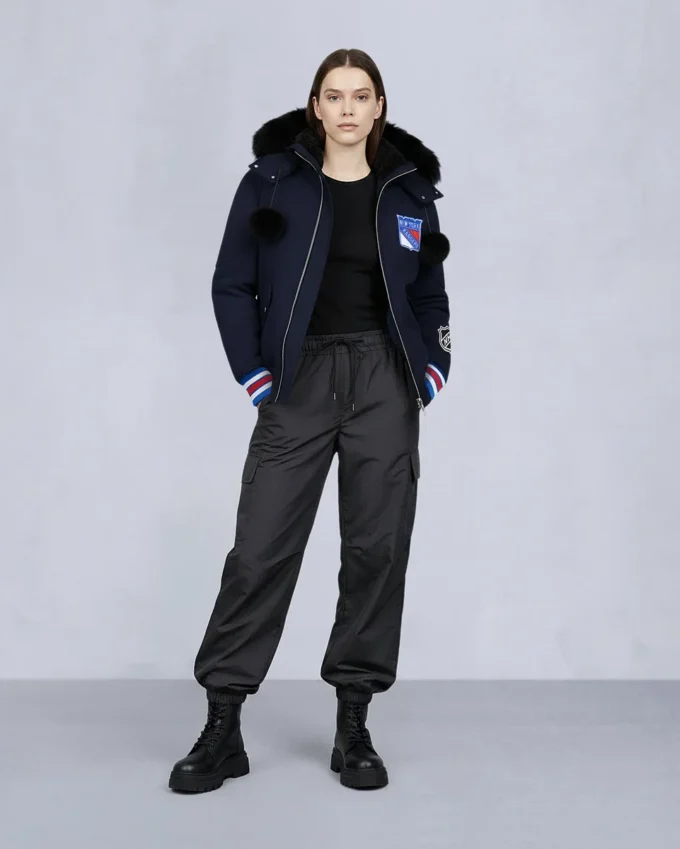 Nhl X Moose Knuckles Rangers bomberjack