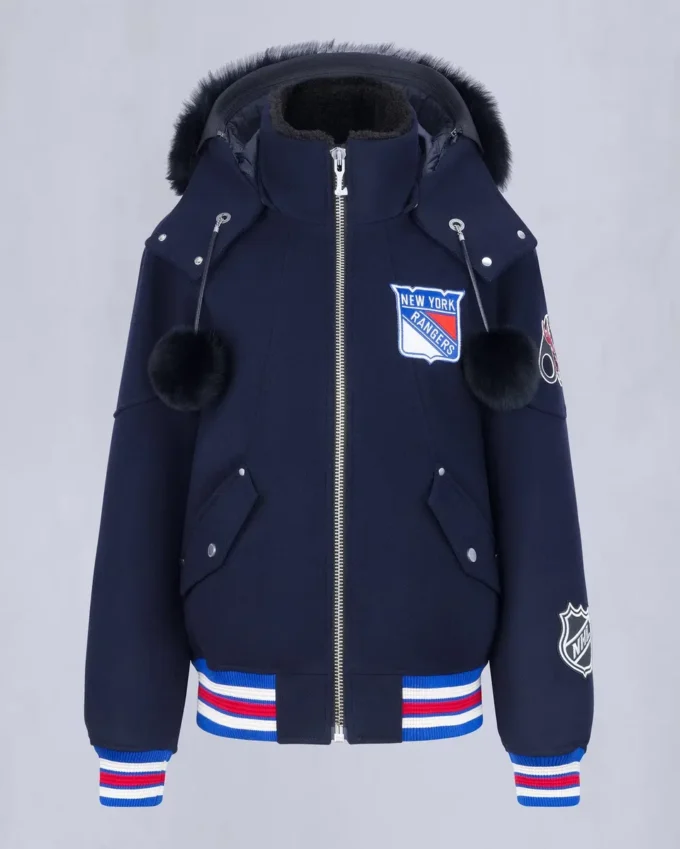 Nhl X Moose Knuckles Rangers bomberjack